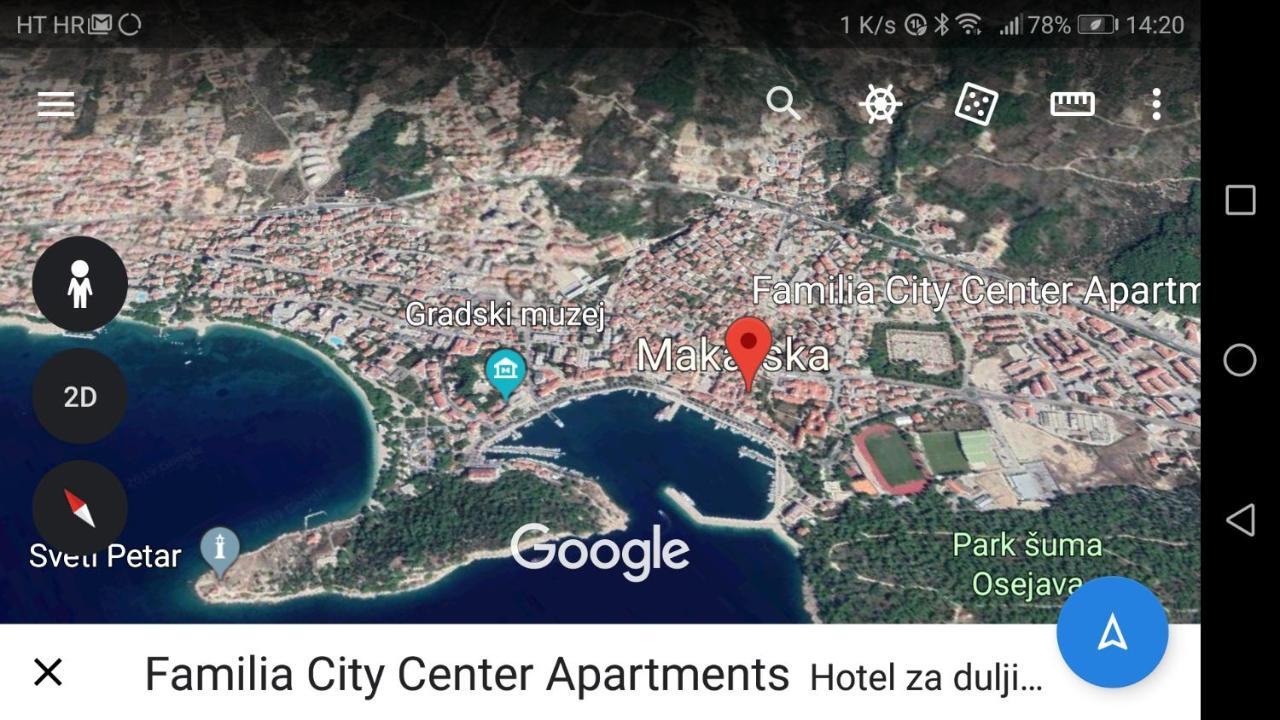 Palladium II City Center Apartments Макарска Екстериор снимка